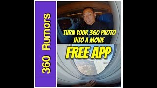 FREE 360 photo editing app to turn your 360 photo into an overcapture video (like Insta360 Studio) FREE 360 photo editing app to turn your 360 photo into an overcapture video (like Insta360 Studio)