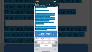 How to extract text from an image on a iOS device using Document Scanner app screenshot 5