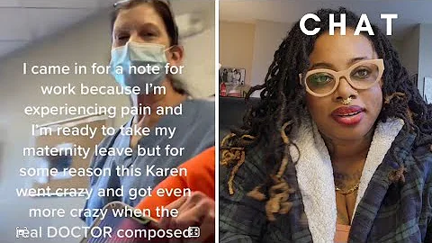 Nurse Karen Attacks + Calls Cops on Pregnant Black Woman During Prenatal Appointment