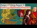 Aegons reforming of westeros  house of the dragon history  lore  reign of king aegon v targaryen