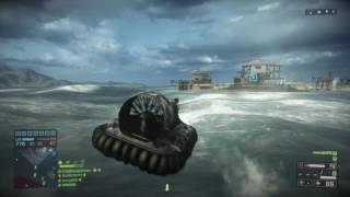 Battlefield 4 Hovercraft vs Battleship