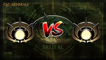 C&C: GENERALS || GLA VS GLA || GLA #1 || SKIRMISH || OFFICIAL MAP: ALPINE ASSAULT  || (BRUTAL) 4K