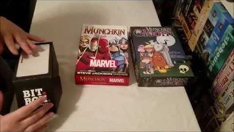 Munckin Marvel and Munchkin Gloom BITBOX Test