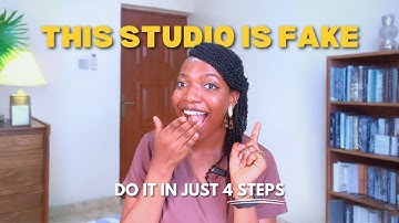 How to create VERY REALISTIC Fake YouTube Backgrounds with AI | Step by step tutorial