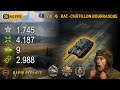 Bat.-Châtillon Bourrasque | 4.2K DMG, 9 Kills | Radley-Walters's Medal