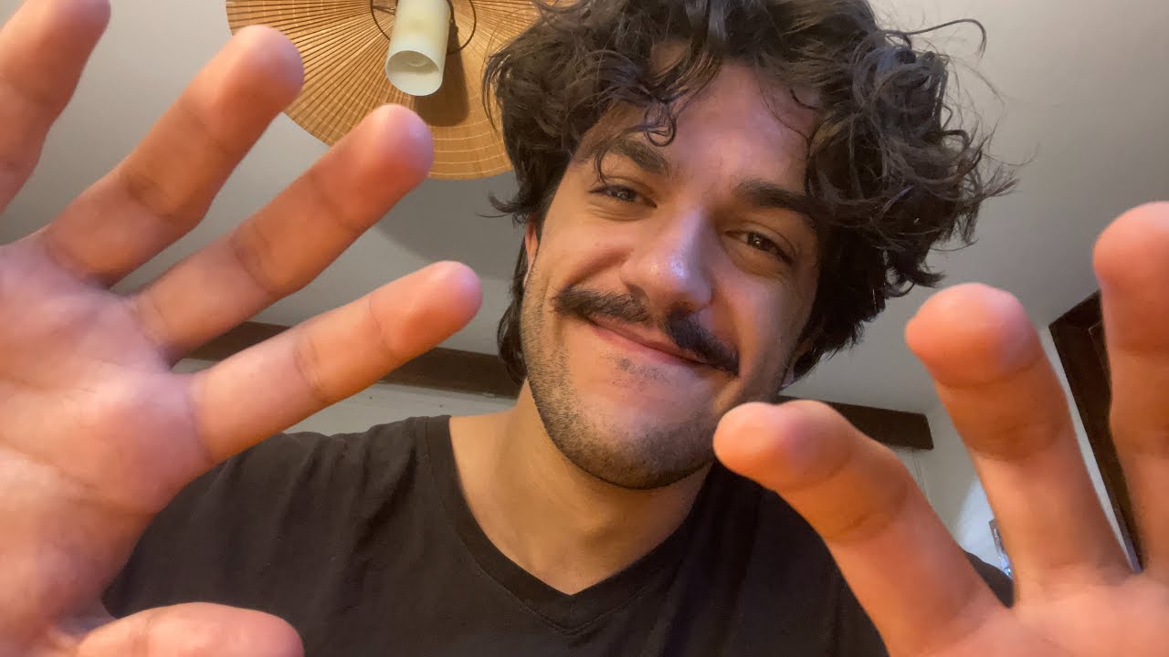 ASMR Book Tapping & Hand Sounds (lofi, fast & aggressive)