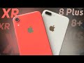 Подробное сравнение iPhone 8+ и XR