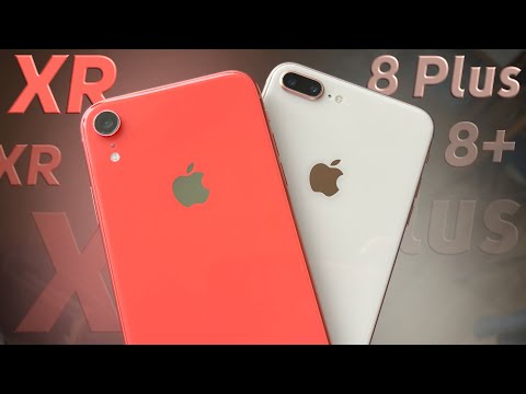 Видео: Подробное сравнение iPhone 8+ и XR