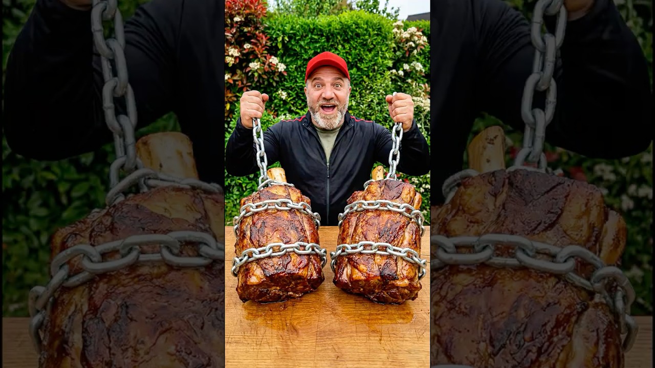 Thor’s Hammer Beef BBQ | Massive Outdoor Roast #food #cooking #bbq