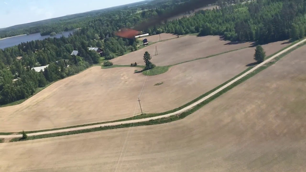 Sähköverkon lentokuvaus Toijala-Viiala toukokuu 2018