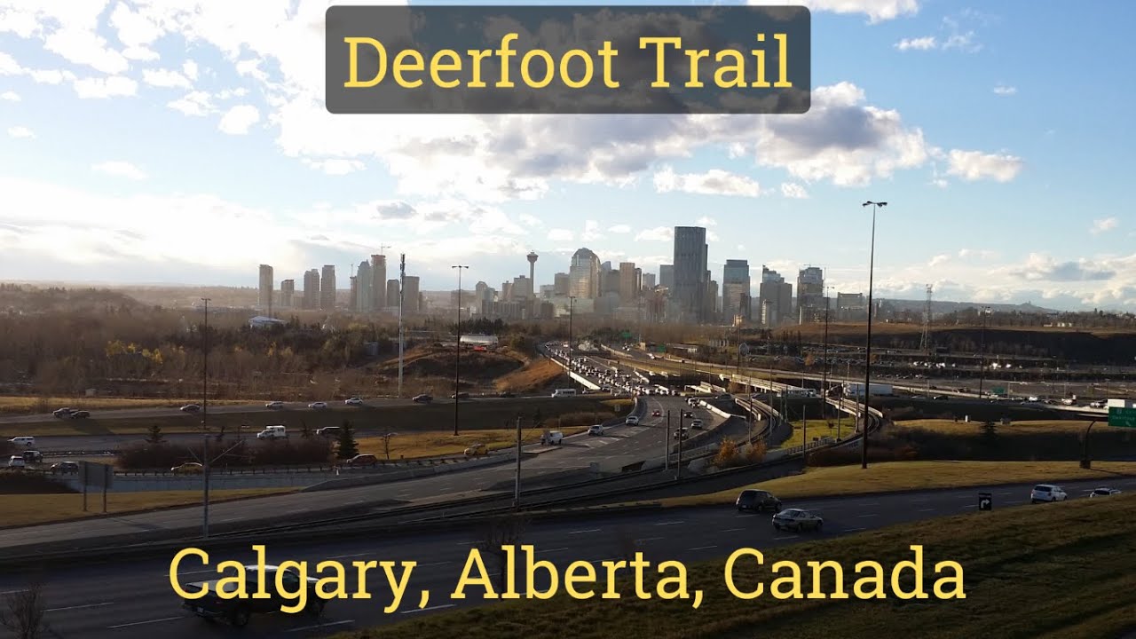Drive Calgary Deerfoot Trail 2023 07 09