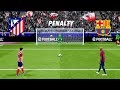 Alvarez vs Lamine | FC Barcelona vs Atletico Madrid Penalty Shootout | ATM vs FCB Match
