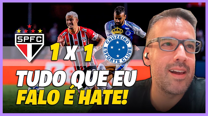 ANALISE SÃO PAULO 1 x 1 CRUZEIRO !