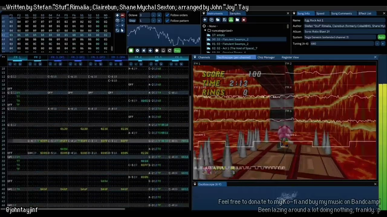 Sonic Robo Blast 2 - Egg Rock Zone Act 1 (YM2612 + SN76489 Arrangement)