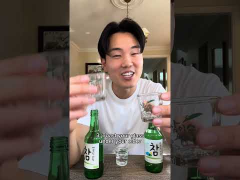How To Drink Soju Like A Korean Soju Korean Koreanculture Koreanfood Alcohol 