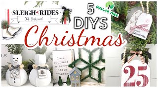 HIGH END DOLLAR TREE CHRISTMAS DIYS | $1 Christmas home decor ideas 2020 🎄