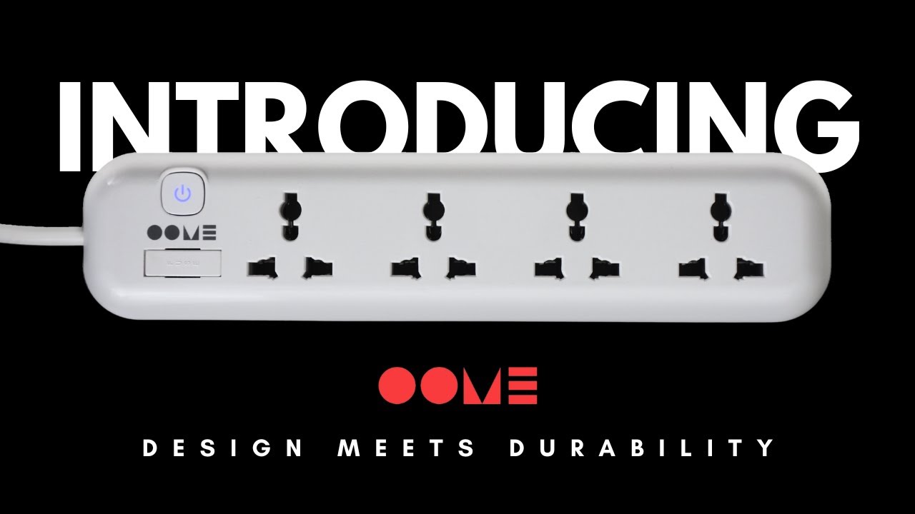 OOME Powerstrip | Modern Design Meets Durability