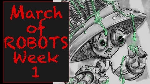 S01 Ep05 - iPad Sketchbook Pro and Ohuhu markers / March of Robots 2020 Tips and Techniques - Week 1