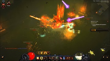 [ Diablo 3 ] Crusader %fire, shieldbash (speedfarm T6rift build)