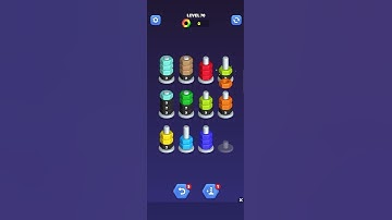 "Nut Sort Gameplay - Level 70 Sorting Puzzle Challenge" #androidgaming #games #puzzle#  nut sort