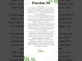 Psalm 91 Prayer for Protection, Read this in Silence | A Powerful Prayer form Bible #psalm91