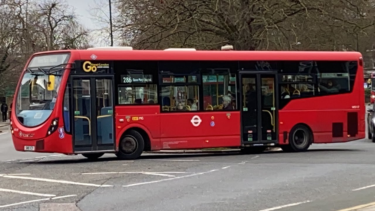 Wright StreetLite DF HEV London Central WS117 SN18XZV Route 286 Queen wright-streetlite-df-hev-london-central-ws117-sn18xzv-route-286-queen