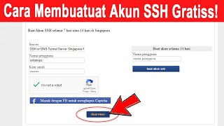 Cara Buat Akun SSH Gratis di Fastssh screenshot 1