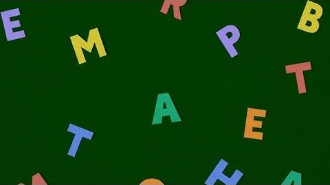 Metamorphabet Trailer, wide