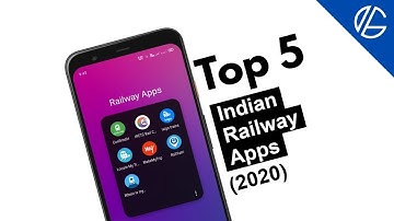 Top 5 Best Indian Railway Apps for Train Ticket Booking, PNR Status & Train Status 🔥🔥🔥