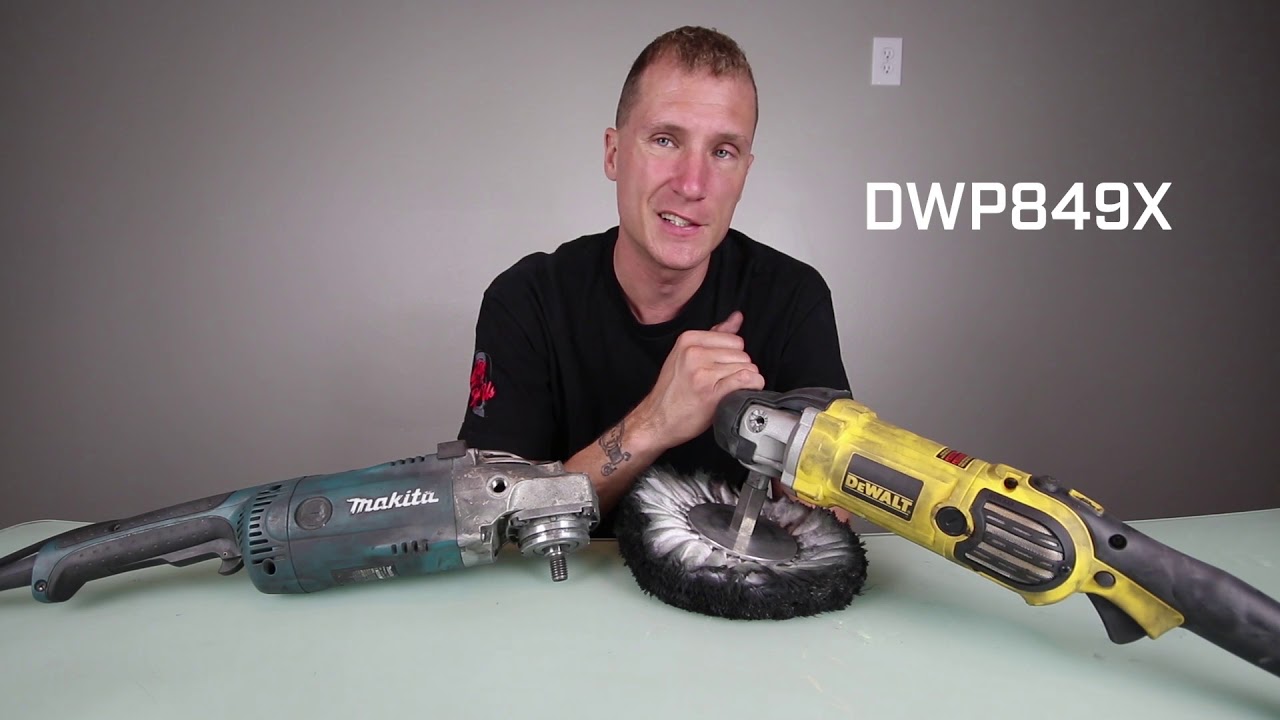 Dewalt Buffer and Makita High Speed Car Buffers Polishers