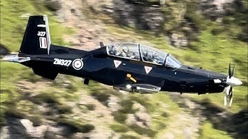 RAF Vally QRA Out In Force HAWK T2’s & TEXAN T1’s