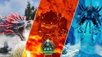 RAGNAROK: Hoe je alle bazen in ARK Survival Ascended alleen kunt verslaan | EASY op ALPHA