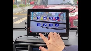 GreenYi Wireless AHD 720P Backup Camera + 9Inch DVR IPS Split Monitor for RVs, Trailers, 5th Wheels