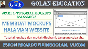 Cara Membuat Mockup Website Dengan Balsamiq Mockups 3 || Cara Mendesain Website