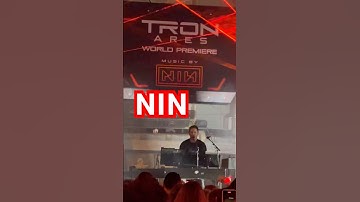 Tron: Ares Premiere: Trent Reznor performs Nine Inch Nails #movie soundtrack