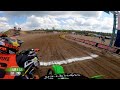 GoPro: Adam Cianciarulo 2020 WW MX Ranch National - 450 Moto 1 & 2 Highlights