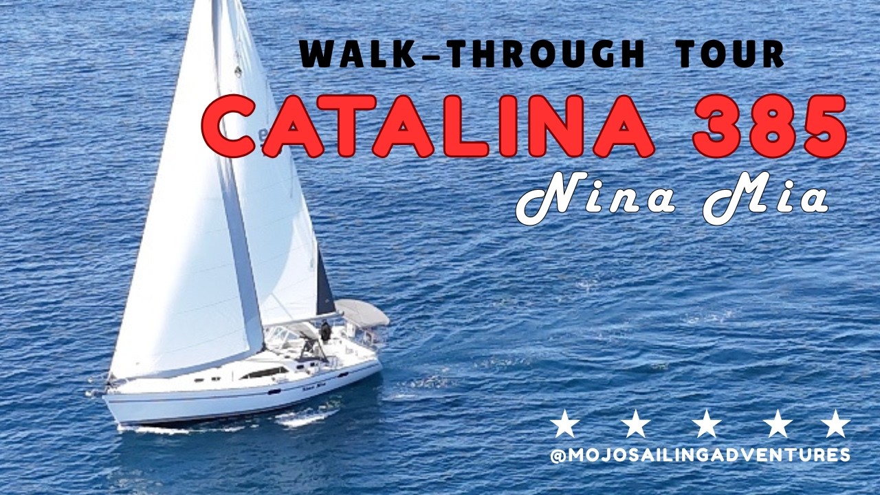 ⁣Catalina 385 Walk-Through Tour - Nina Mia.