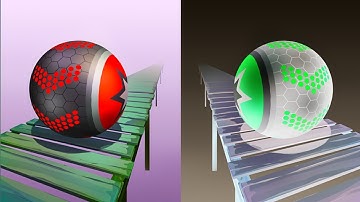 Rollance Ball vs Reverse Speed Run   Walkthrough ,iOS Android Colour Ball Run New Update(part : 384)