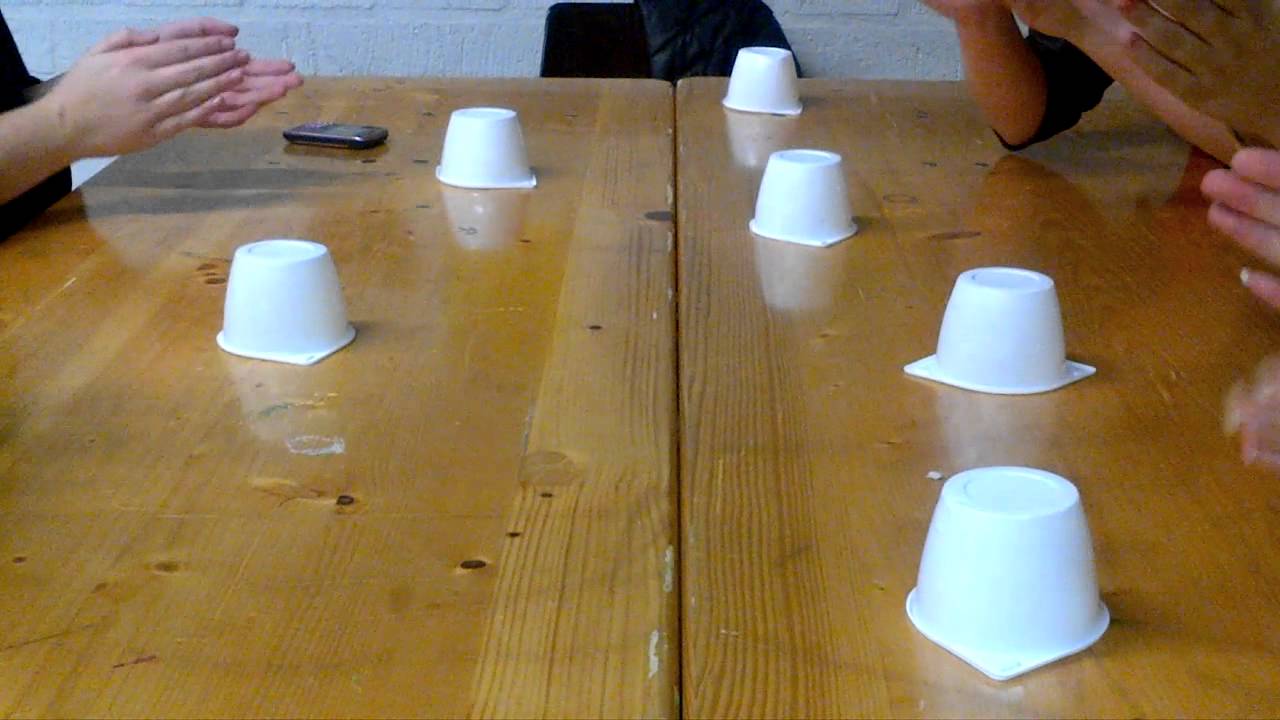 Cup game with 5 - YouTube