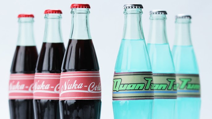 Fallout Nuka Cola Set van 4 Glazen - Planet Fantasy