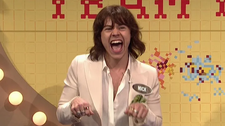 Harry Styles Impersonates Mick Jagger & Has Beard Malfunction In EPIC SNL Sketches