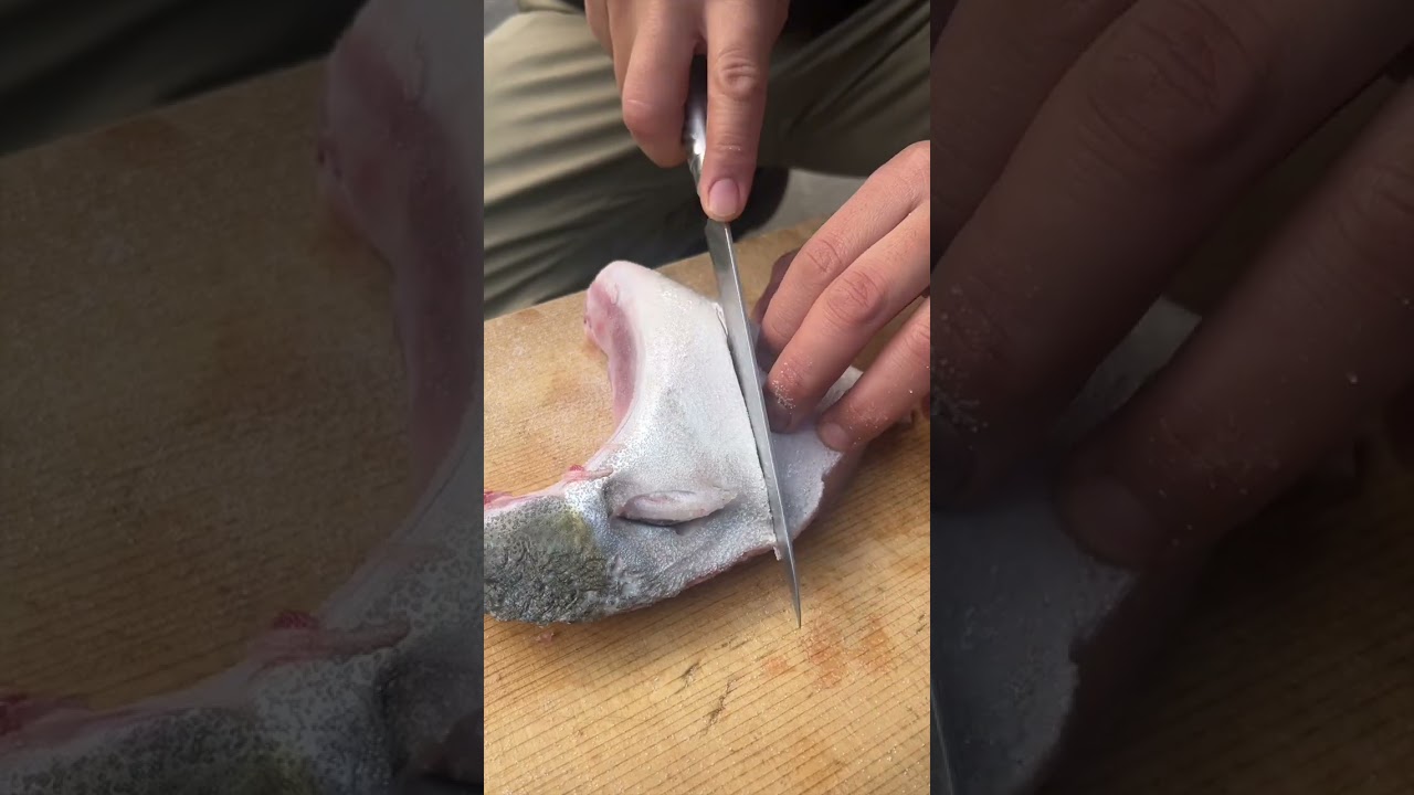 ぶりのカマ焼きがボリューミーでうますぎる #shorts
