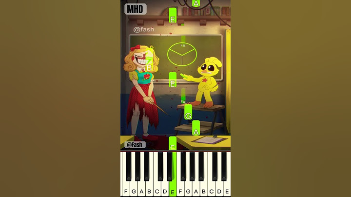 Line Maze Challenge #2 (Poppy Playtime 3) @fash - Piano Tutorial