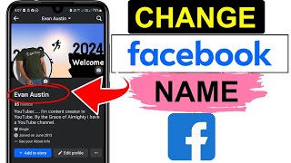 How to Change Facebook Name 2024 [Update]
