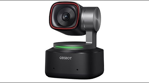 OBSBOT Tiny 2 4K Webcam | AI Powered | Auto Tracking Camera With Voice and Gesture Control