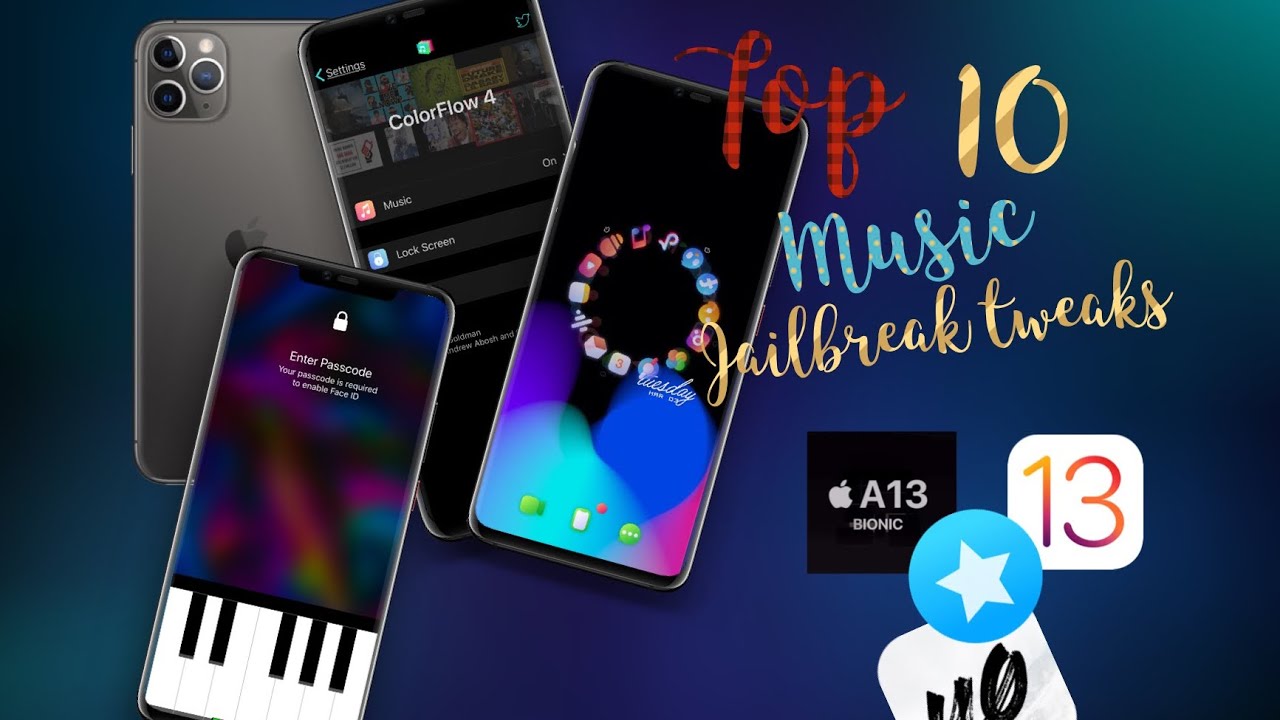 Top 10 AMAZING Must Have Music Cydia Tweaks For iOS 1313.3 Unc0ver