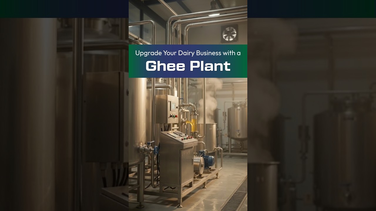 Planning a Ghee Plant? 🔥 Complete Ghee Production Setup | Best Ghee Plant Solutions in India