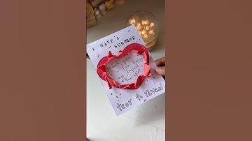 Friend-ന് ഒരു surprise | ninu shaaji #diy #craft #shorts