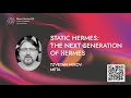 Static hermes the next generation of hermes  tzvetan mikov  react native eu 2023