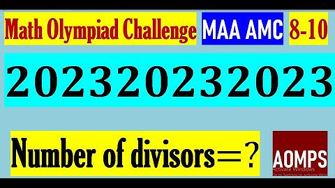 Find the number of divisors of the number 202320232023.